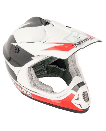 Stealth MX Kids Helmet HD204 - Red