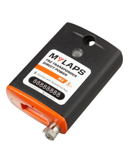 Mylaps TR2 Direct Powered Transponder – MX Side View
