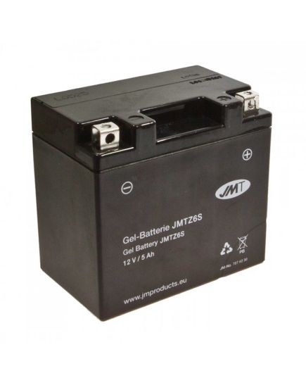 JMT YTZ6S GEL Motorcycle Battery