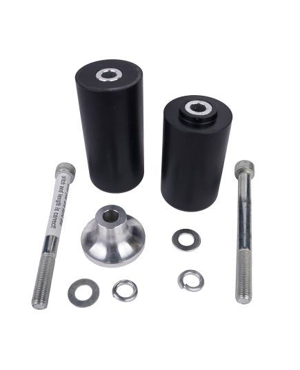 Kawasaki ZX6R/RR 03-04 Black Frame Sliders