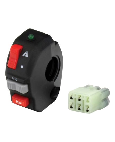 Universal Motorcycle Switch Gear HORN/INDS/HAZ/LED