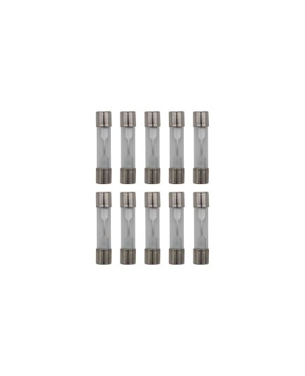 Pack of 10 x 30mm Glass Motorcycle Fuses 7-30 Amp