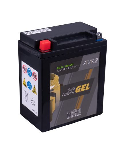Intact 12N12A-4A-1 / 51211 Gel Bike-Power Battery