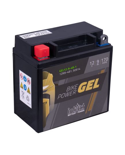 Intact 12N9-4B1 / 50914 Gel Bike-Power Battery