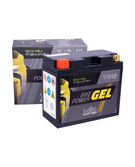 IntAct YT12B-4 / GT12B-4 Gel Bike-Power Battery Box
