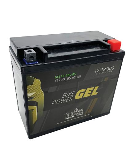 IntAct YTX20L-BS Gel Bike-Power Battery