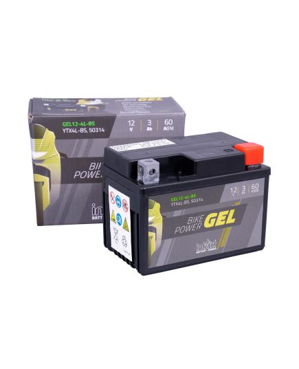 IntAct YTX4L-BS / 50314 Gel Bike-Power Battery