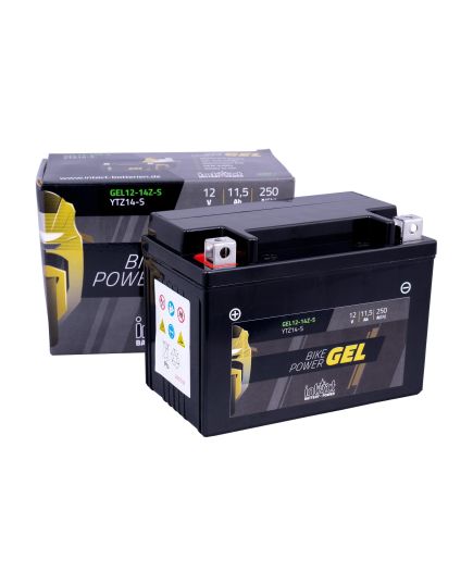 IntAct YTZ14-S Gel Bike-Power Battery in Box