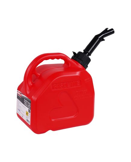 5 Litre Fuel Can With Push To Pour Nozzle – Red