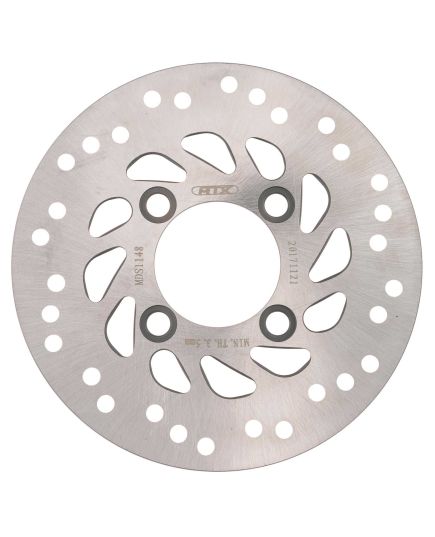 MTX Brake Disc 190mm Road Rear Solid Round Honda [MD1184]