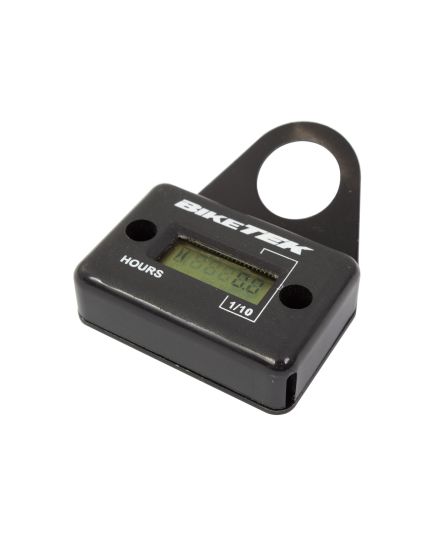 Engine Hour Meter Black With Bracket