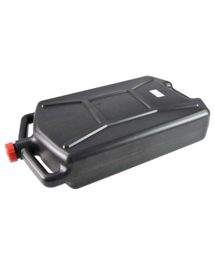 8L Oil Drain Can Black With Spoppers