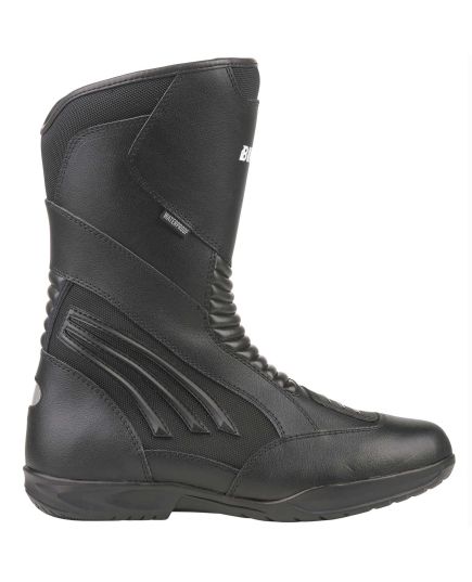 Bike It 'Burhou' All-Seasons Waterproof Black Sports Touring Motorcycle Boot