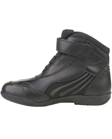 Bike It 'Perun' Low-Cut Black Waterproof Motorcycle Boot