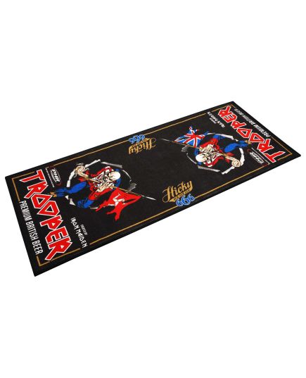 Limited Edition Iron Maiden Trooper Motorcycle Garage Mat