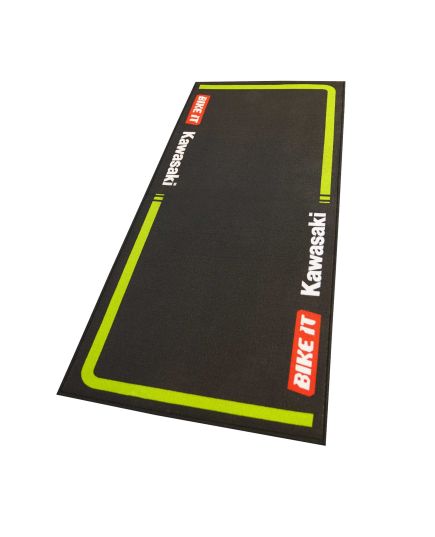 Bike It Kawasaki MX2 Motocross Race Team Garage Mat