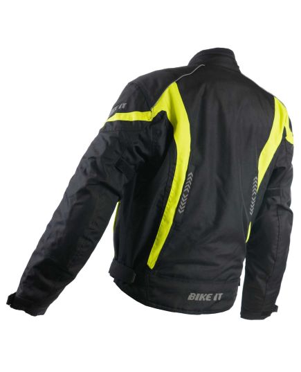 Mens 'Ortac' Textile Waterproof Sports Motorcycle Jacket