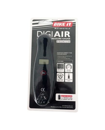 Digital Tyre Pressure Gauge - Curved Shape