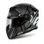 AIROH Helmet GP500 Full Face Motorcycle Helmet - Sectors White Matt