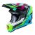 Just1 Helmet J22 Frenetik Neon Fluo Lime Black [ACU Gold]