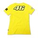 Ladies T-Shirt Rossi 46 The Doctor Yellow Back