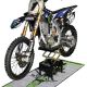 Motocross Scissor Lift In Use