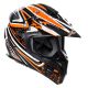 Stealth MX Helmet HD210 Droid Orange