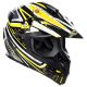 Stealth MX Helmet HD210 Droid Yellow
