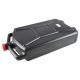 8L Oil Drain Can Black With Spoppers