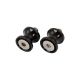 Paddock Stand Bobbins 6mm - Black