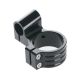 50mm Clip-On Handlebar High-Rise Riser Kit (Black)