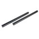 50mm Clip-On Handlebar High-Rise Riser Kit (Black)