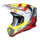 Just1 Helmet J22 Frenetik Fire Fluo Yellow Red White [ACU Gold]
