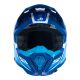 Just1 Helmet J40 Flash White Blue [ACU Gold]
