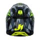 Just1 Helmet J40 Shooter Camo Fluo Yellow Black [ACU Gold]