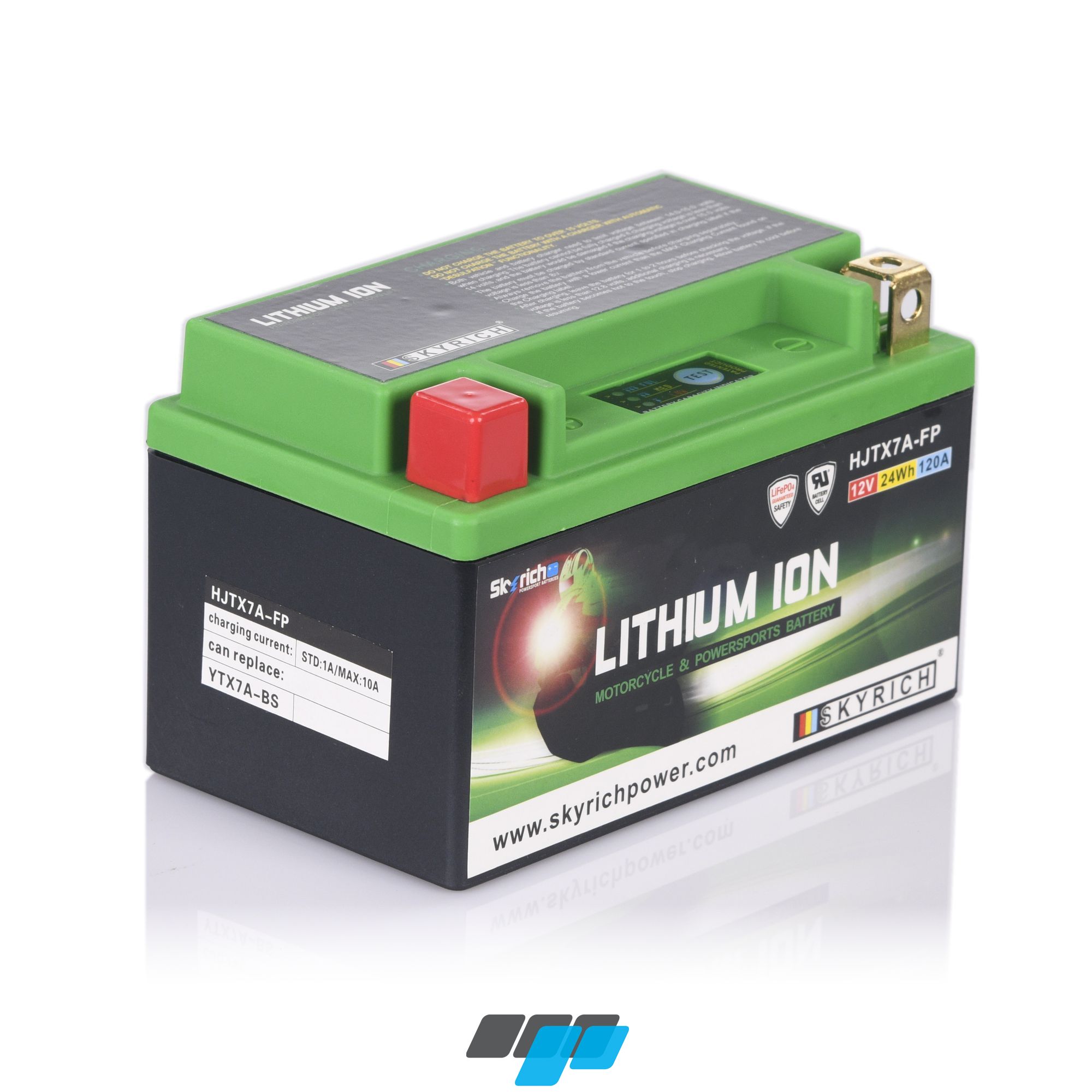 Pack Batterie Lithium Skyrich YTX7A-BS / HJTX7A-FP Chargeur - SBA FRANCE - View #7